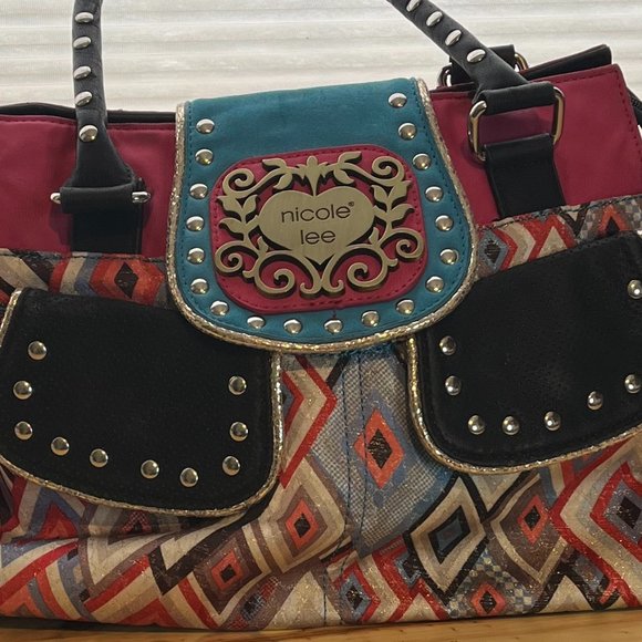 Nicole Lee Structured Satchel NWOT - Picture 8 of 8